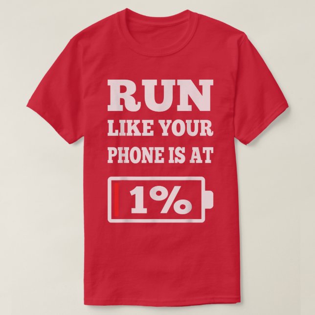 Running Motivation Shirt Running Workout Running L (Design Front)
