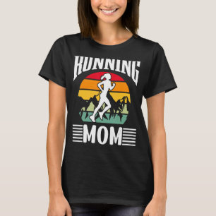 Running Mum Jogging Mother Runner Mummy Mama Mothe T-Shirt