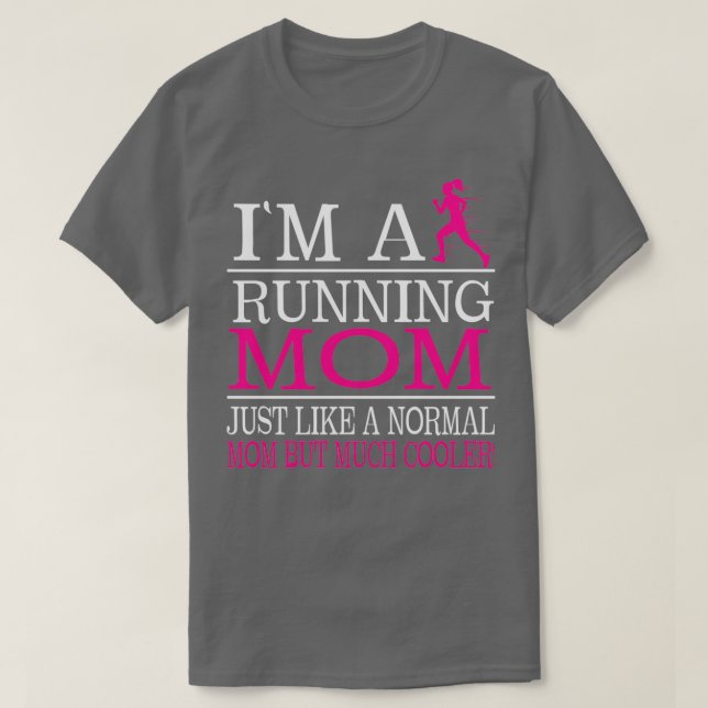 Running Mum T-Shirt (Design Front)