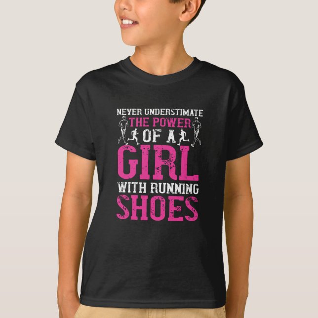 Running - Never underestimate champion T-Shirt (Front)