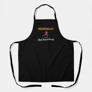 Running - Nevertheless She Persisted Runner Apron