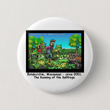 Running Of The Bull Frogs Funny Gifts/Collectibles