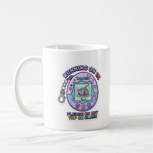 Running On 1 Percent Please Do Not Tap On Glass Re Coffee Mug