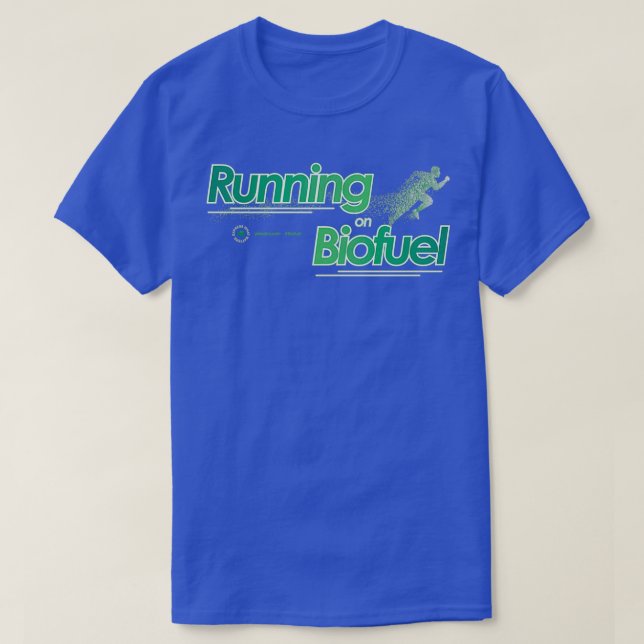 Running on Biofuel T-Shirt (Design Front)