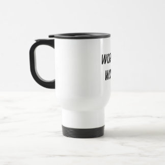 Running on Caffeine & Chaos Travel Mug
