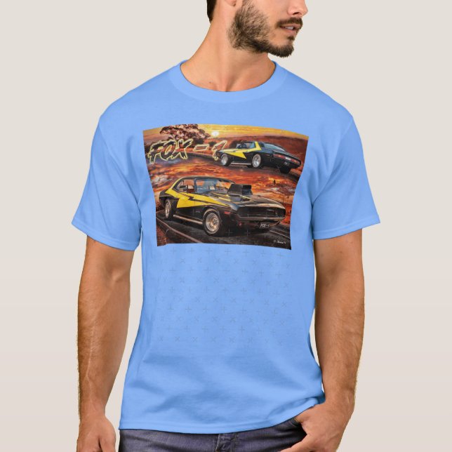 Running On Empty Fox 1 Oversized T-Shirt (Front)