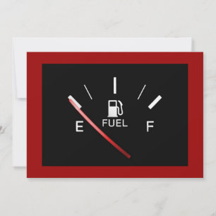 Running on Empty Invitation