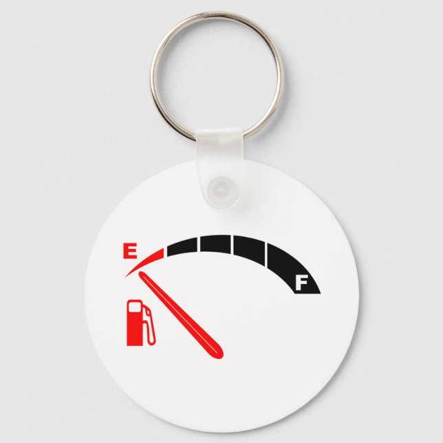 Running On Empty Key Ring (Front)