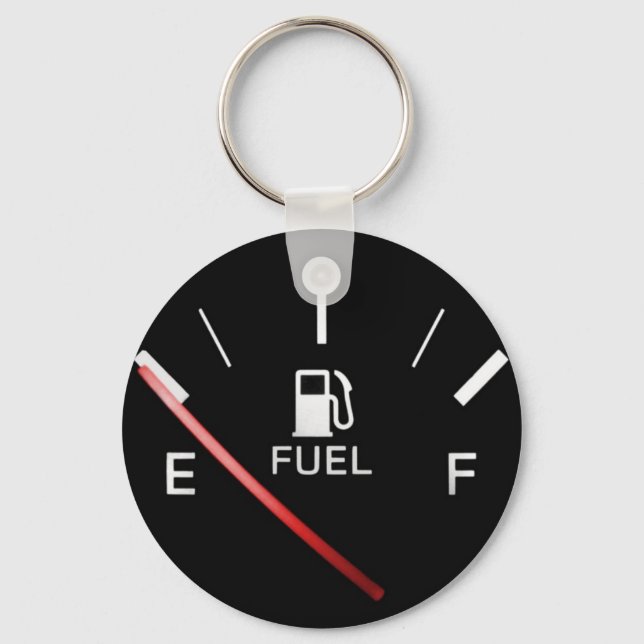 Running on Empty Key Ring (Front)