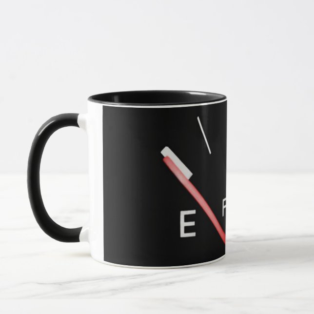 Running on Empty Mug (Left)