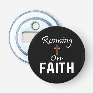 Running on Faith Runner Bottle Opener