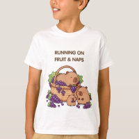 Running on Fruit & Naps – Cute Capybara Family