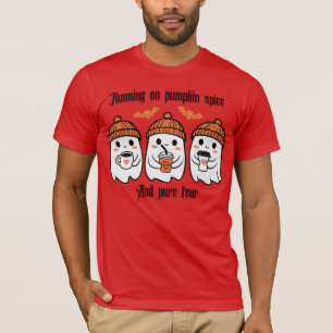 “Running on Pumpkin Spice and Pure Fear” Halloween T-Shirt