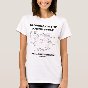 Running On The Krebs Cycle (Science Humour) T-Shirt