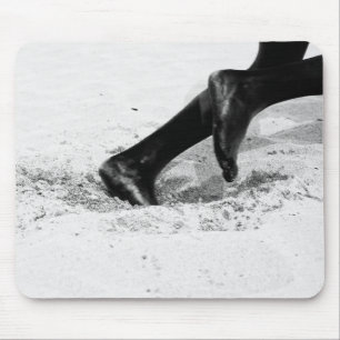 running out of sand mouse mat