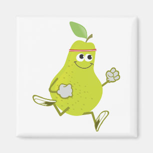 Running Pear Magnet