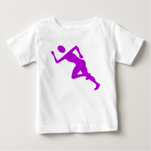 Running - Purple Baby T-Shirt