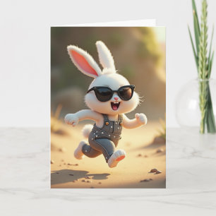 Running Rabbit Adventure Card