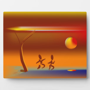 Running River Plaque