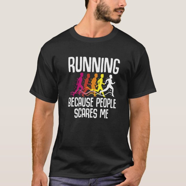 Running  Run Marathon Runner Love Trail Training T-Shirt (Front)