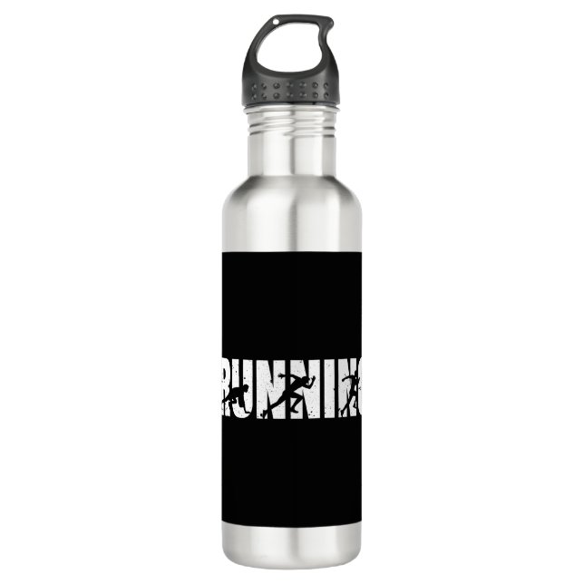 Running| Runner| Marathon 710 Ml Water Bottle (Front)