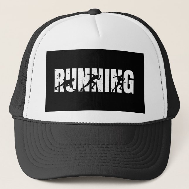 Running| Runner| Marathon Trucker Hat (Front)