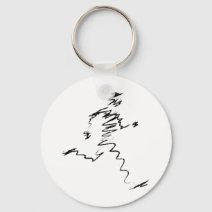 Running, Runners, Triathletes Key Ring