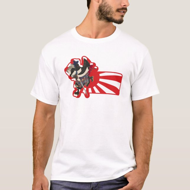 Running Samurai T-shirt (Front)