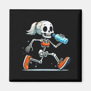 Running Skeleton Halloween Costume Soky Runners Lo Magnet