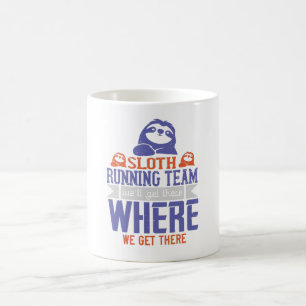Running - Sloth Running Team Coffee Mug