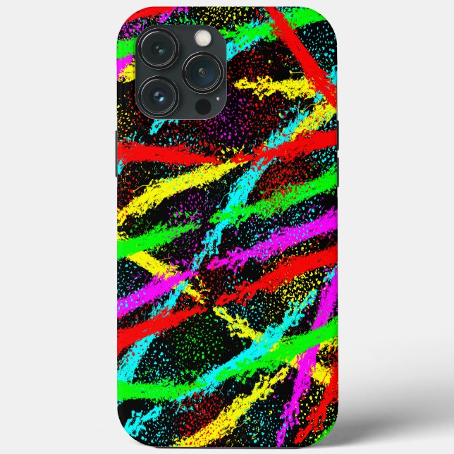 Running Splatter Case-Mate iPhone Case (Back)