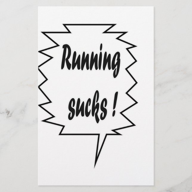 Running Sucks (Front)