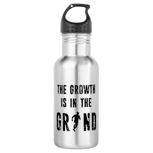 Running, The Growth Is In The Grind 532 Ml Water Bottle