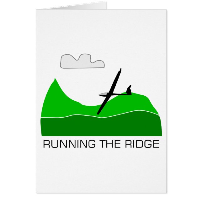 Running the Ridge ... Soaring Gliding (Front)