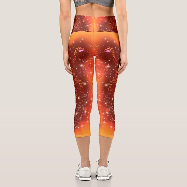 Running Tiger Leggings (Back)