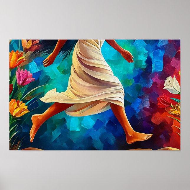 Running to Tell the Good News Poster (Front)