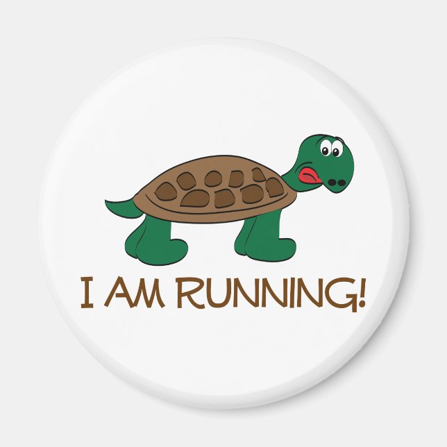 Running Tortoise Magnet (Front)