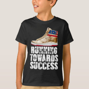 Running Towards Success Trump Sneakers Republican