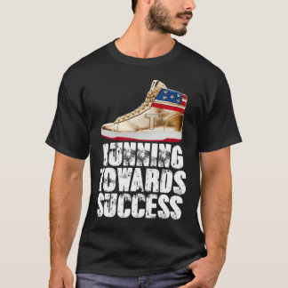 Running Towards Success Trump Sneakers Republican 