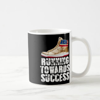 Running Towards Success Trump Sneakers Republican  Coffee Mug