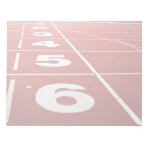 Running Track Notepad