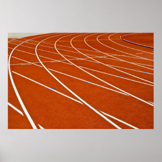 running track poster