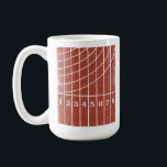 Running Track Sports Theme Coffee Mug<br><div class="desc">Stay in your lane. This sports themed coffee mug features a distressed style illustration of a red running track starting line. It’s perfect for track and field runners of all sorts whether they’re sprinters or distance runners. Want the perfect mug for someone who loves running? This one wins the race....</div>