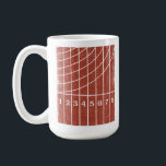 Running Track Sports Theme Coffee Mug<br><div class="desc">Stay in your lane. This sports themed coffee mug features a distressed style illustration of a red running track starting line. It’s perfect for track and field runners of all sorts whether they’re sprinters or distance runners. Want the perfect mug for someone who loves running? This one wins the race....</div>