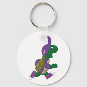 Running Turtle Key Ring