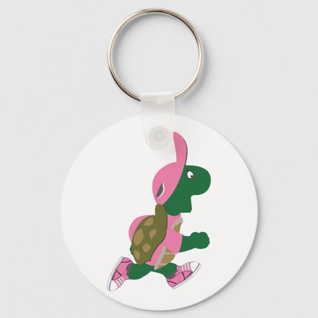 Running Turtle Key Ring (Front)