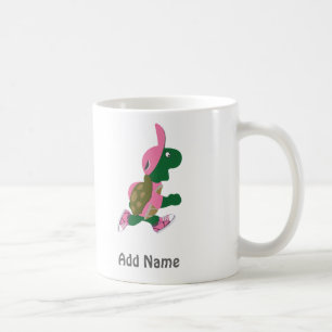 Running Turtle Personalise Coffee Mug