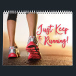 Running Wall Calendar for Women<br><div class="desc">Inspiration runner calendar for women.</div>