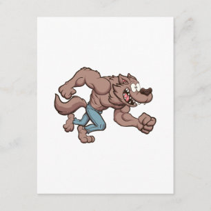 Running Werewolf Enclosure Card