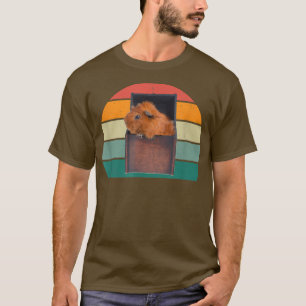running wheel guinea pig mum dad playpen cage guin T-Shirt